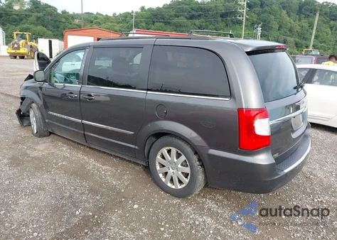 2016 Chrysler Town & Country Touring z USA, uszkodzony, nr VIN 2C4RC1BG2GR187241